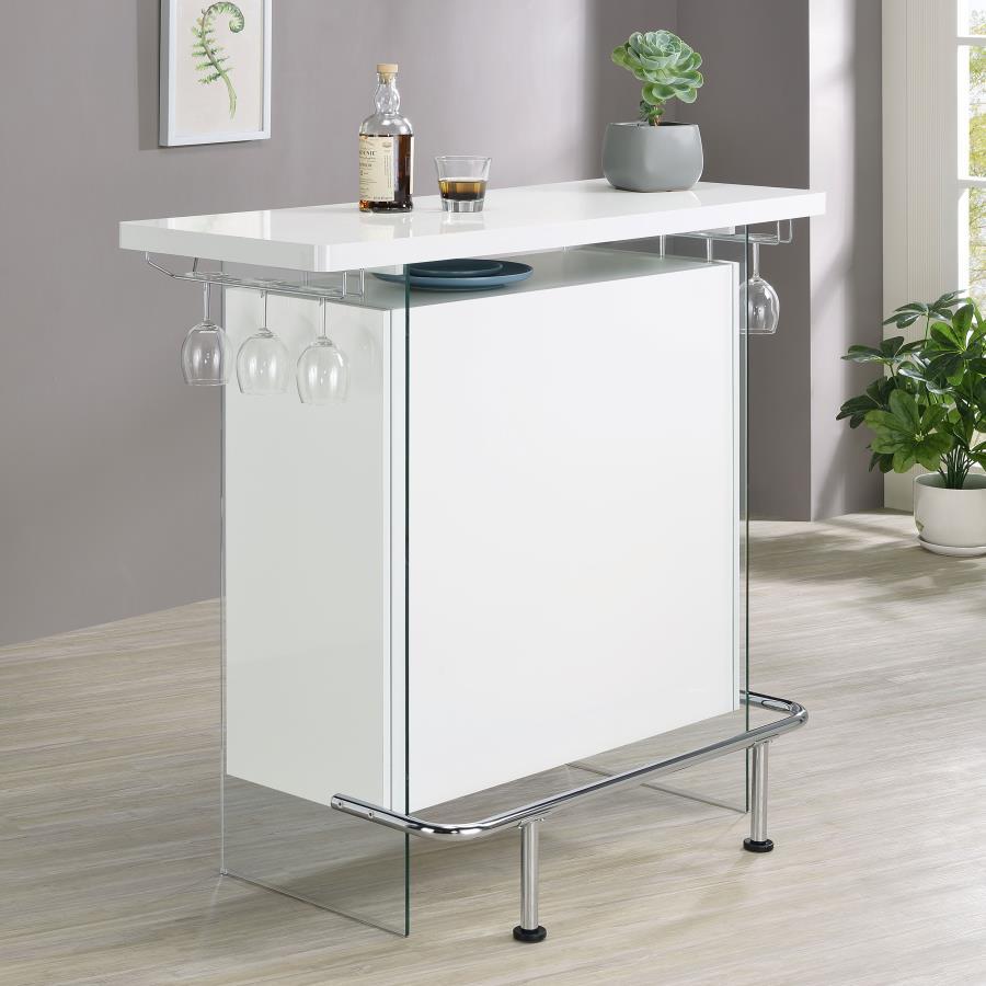 Acosta - Freestanding Home Bar Wine Cabinet