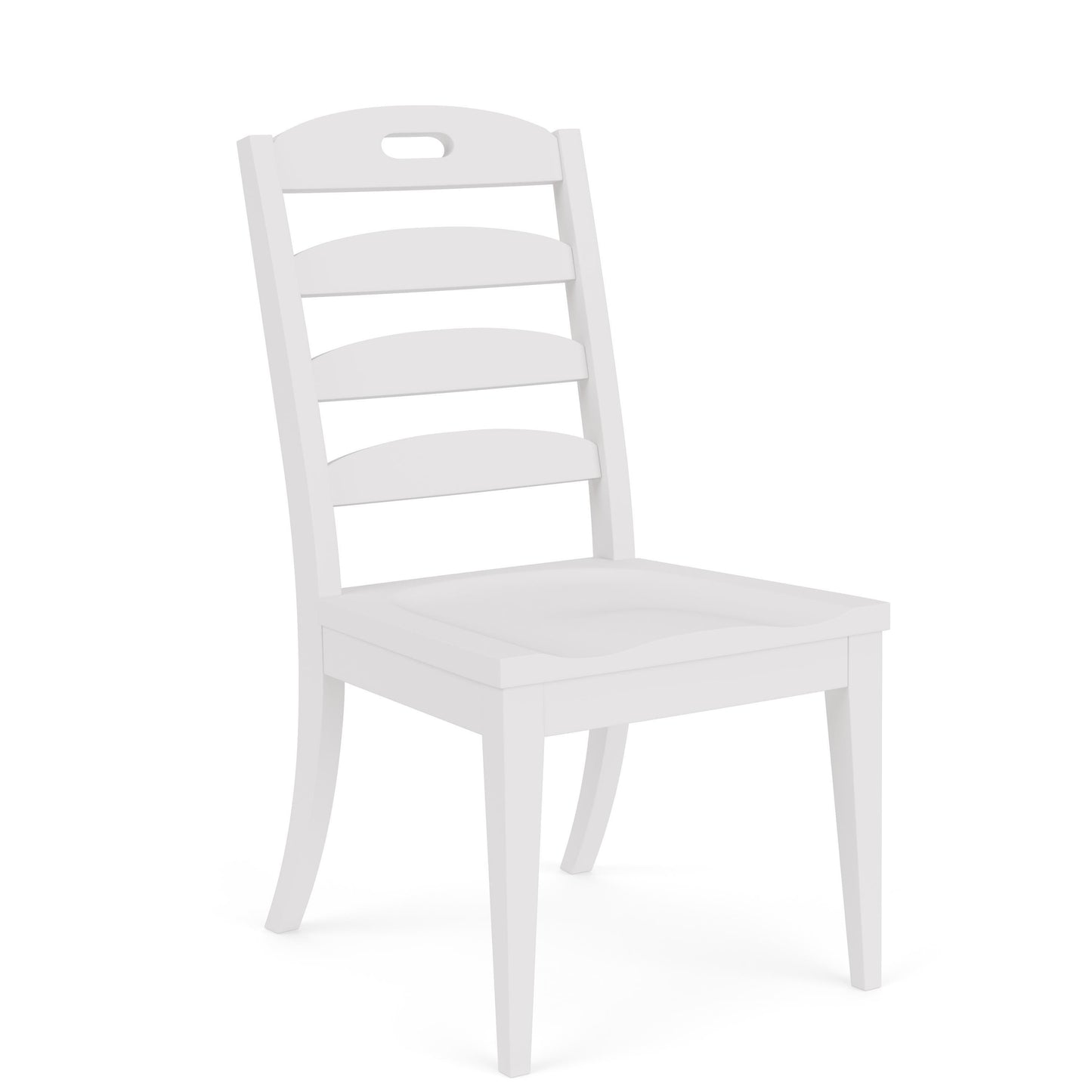 Cora - Ladderback Side Chair (Set of 2) - Cloud