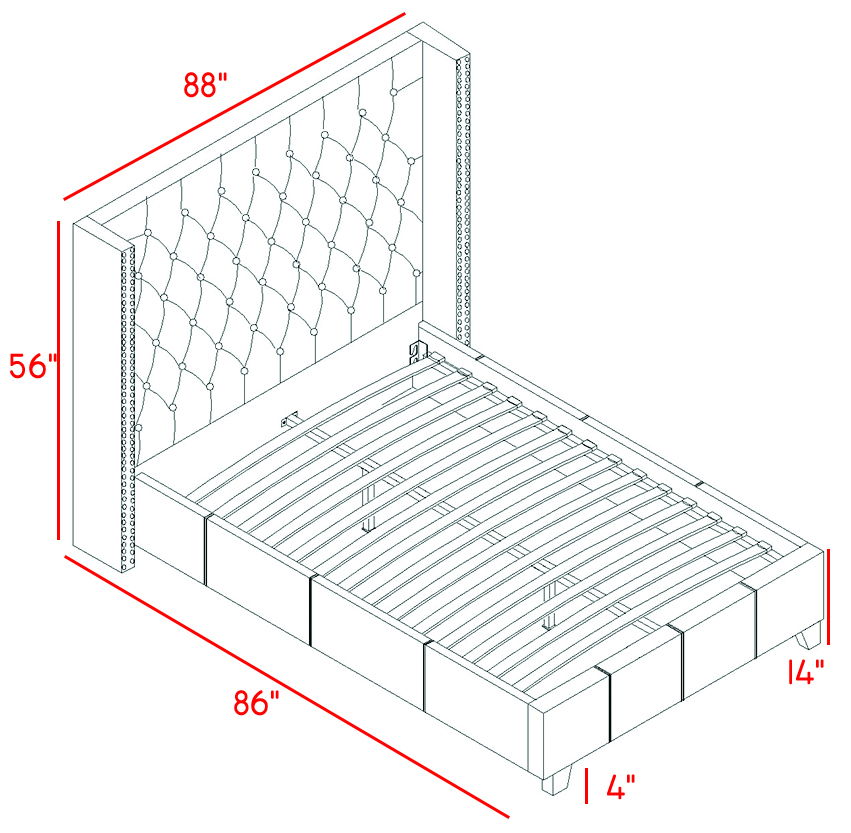 Ashton - Bed