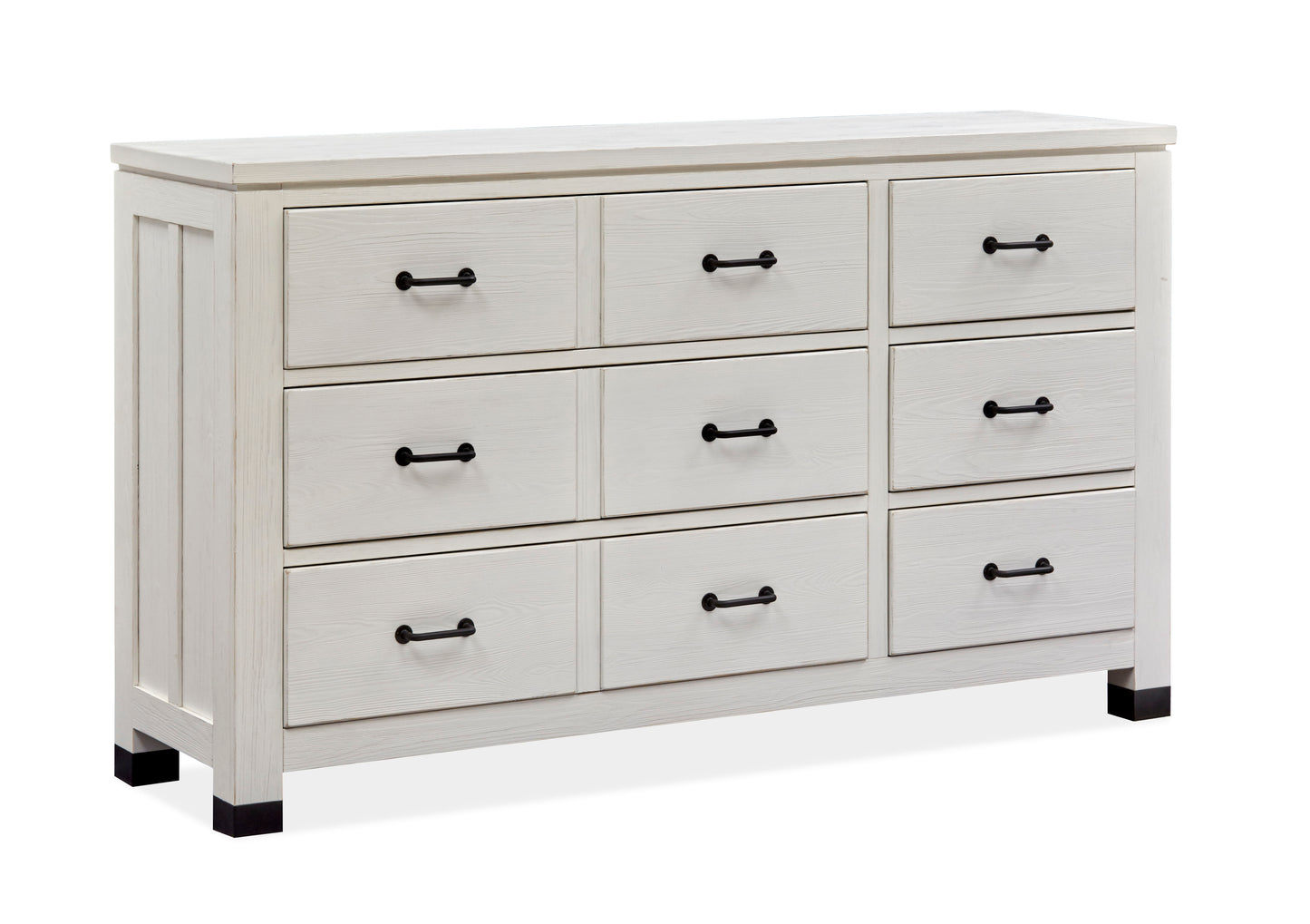 Harper Springs - Drawer Dresser - Silo White