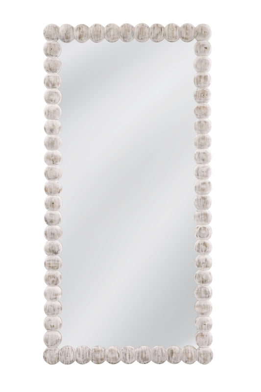 Mandith - Floor Mirror - White