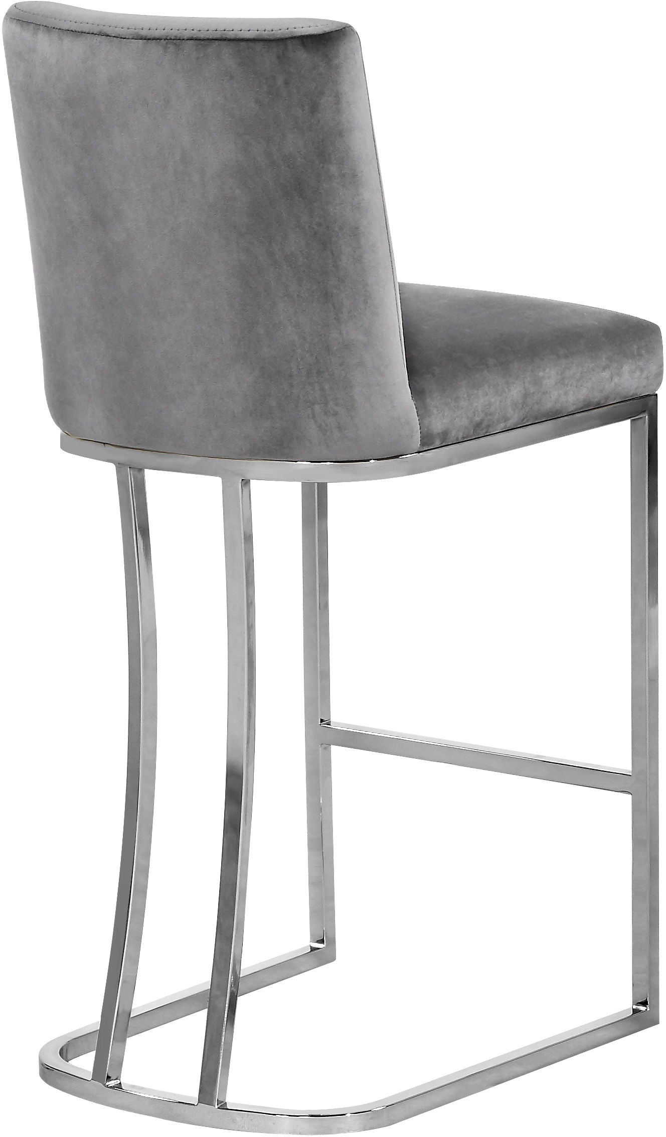 Heidi - Stool with Chrome Legs