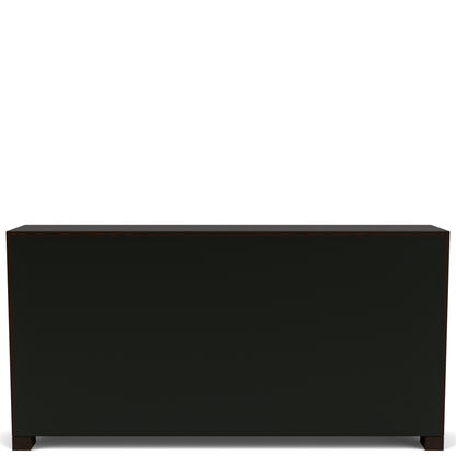 Lydia - Six Drawer Dresser - Dark Brown