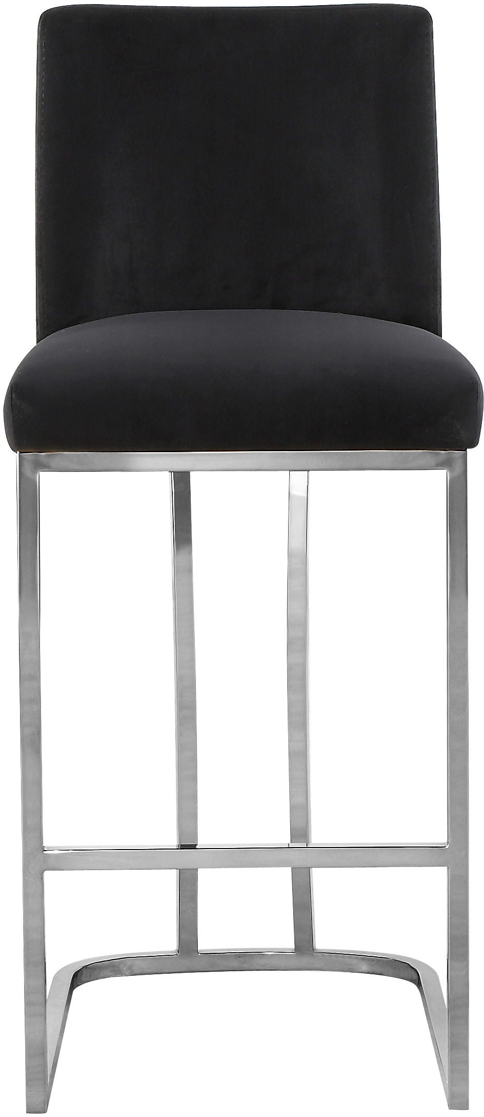 Heidi - Stool with Chrome Legs