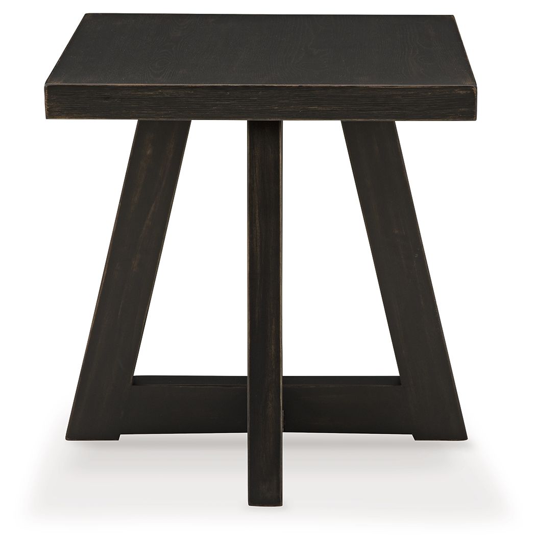 Galliden - Black - Square End Table