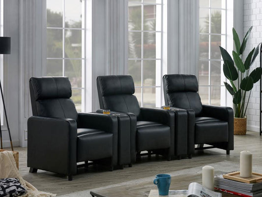 Toohey - Upholstered Tufted Recliner Living Room Set