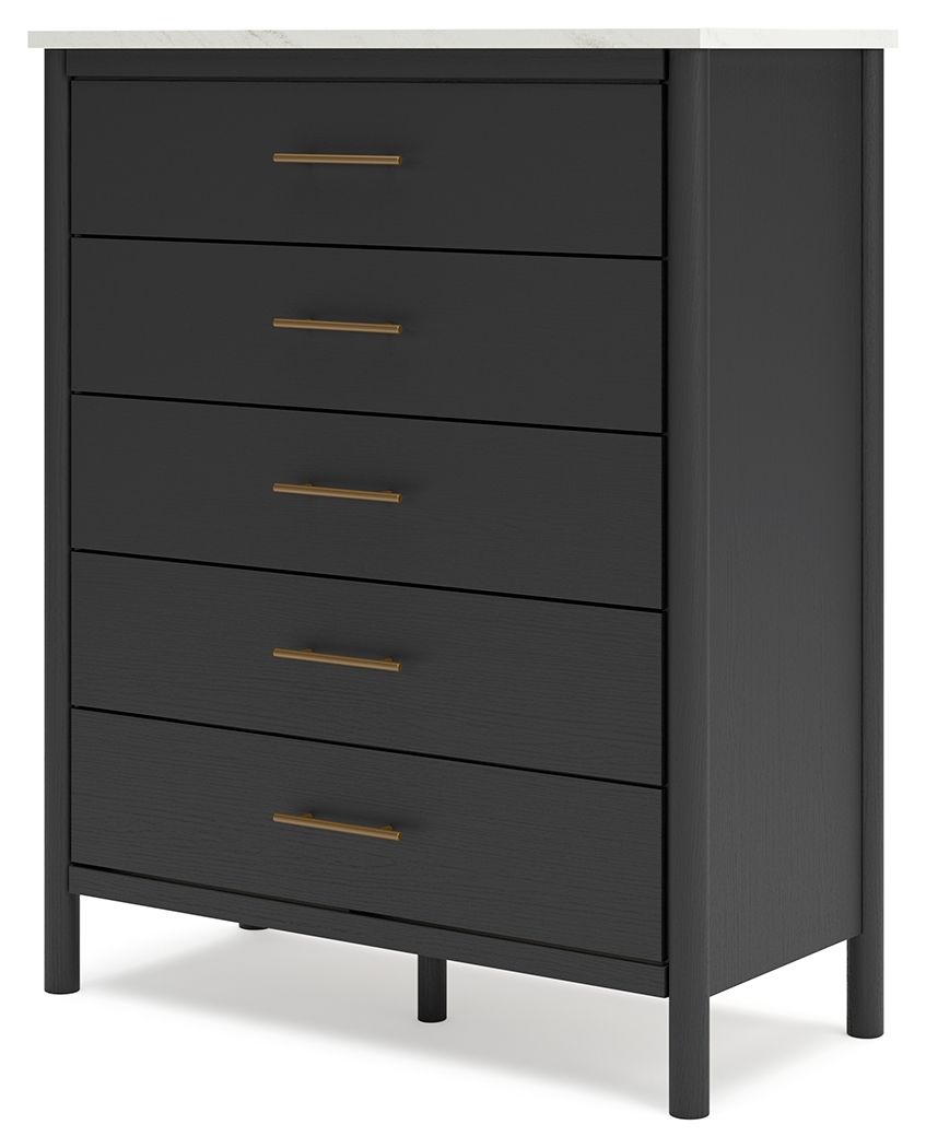 Cadmori - Five Drawer Wide Chest