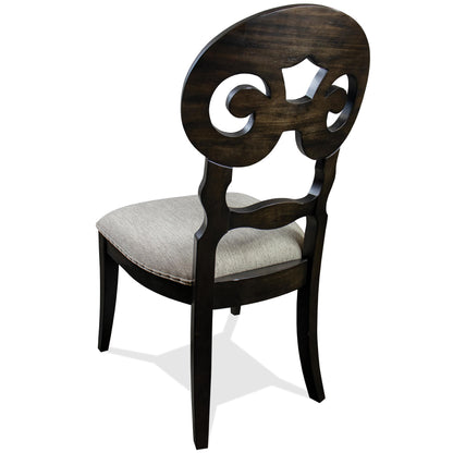 Mix-N-Match Chairs - Scroll Upholstered Side Chair (Set of 2)