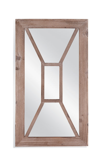 Boca - Wall Mirror - Light Brown