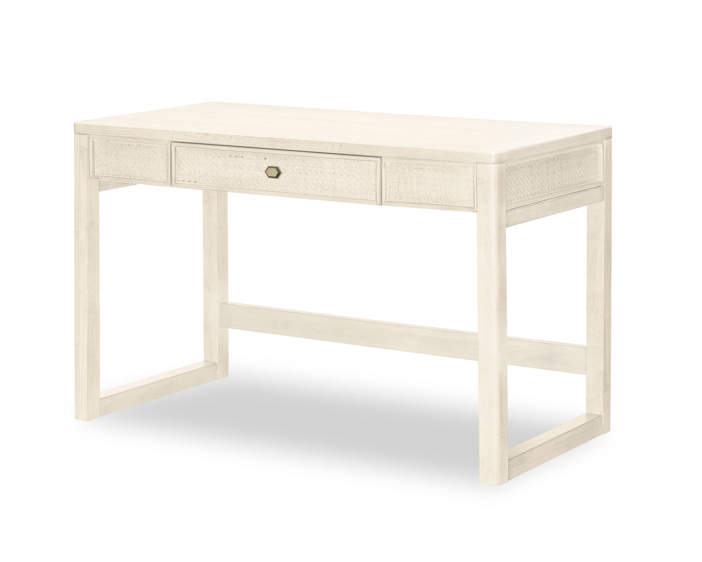 Sawyer - Cane Desk - White