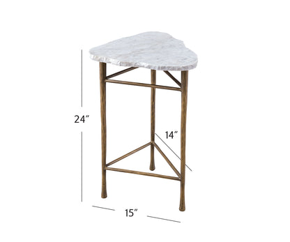 Knapp - Accent Table - White