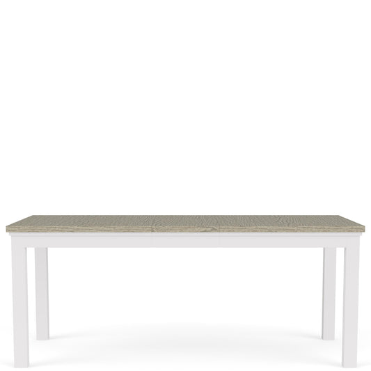 Cora - Rectangle Leg Dining Table - Cloud / Fog