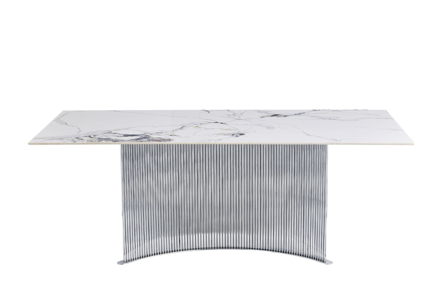 D7070 - Dining Table - White