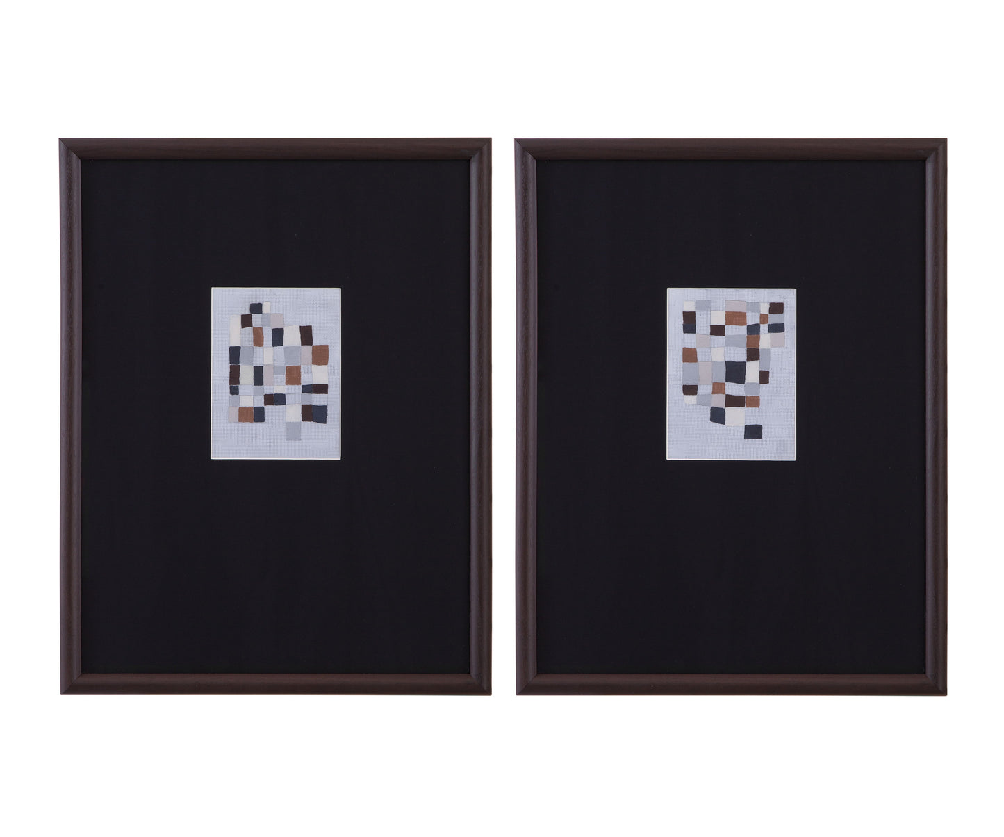 Multi Parcels - Framed Print (Set of 2) - Black / Gray