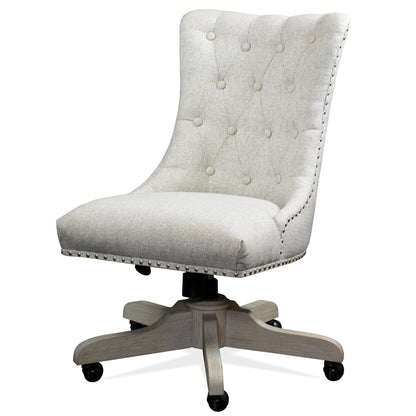 Maisie - Upholstered Desk Chair - Champagne