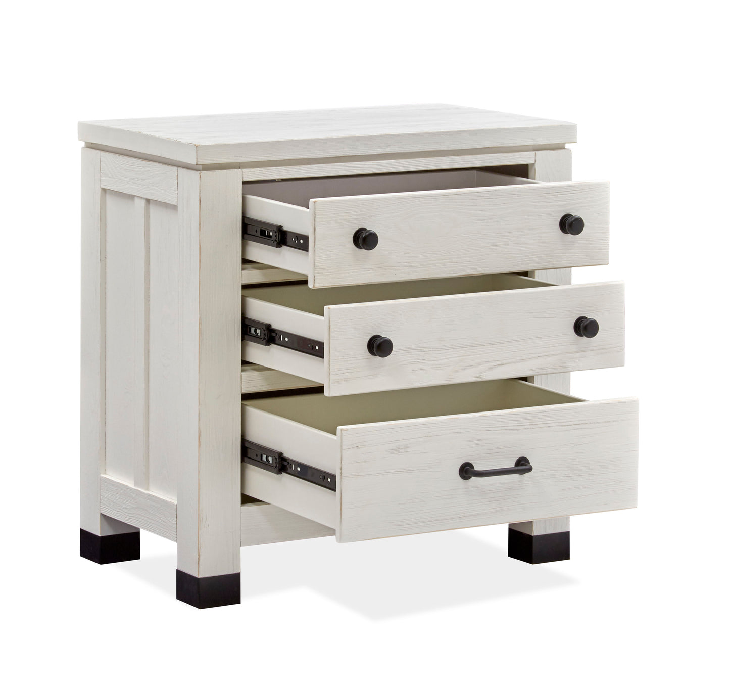 Harper Springs - Drawer Nightstand - Silo White