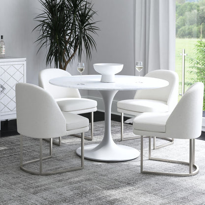 Dunham - Dining Table - White