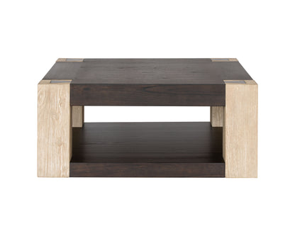 Harmony - Cocktail Table - Carbon Mindi / Blonde Acacia