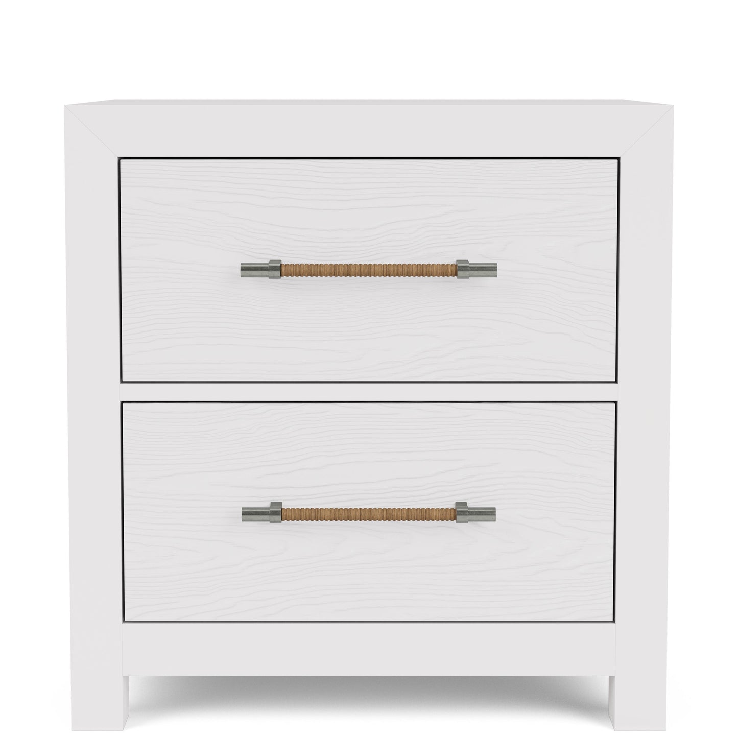 Rosalie - 2 Drawer Nightstand - White - White