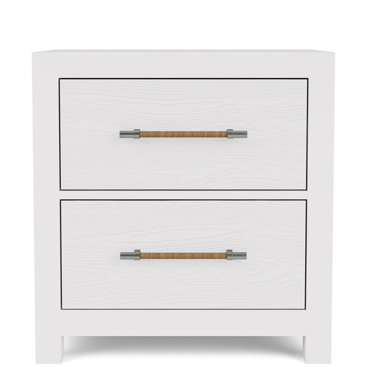 Rosalie - 2 Drawer Nightstand - White - White