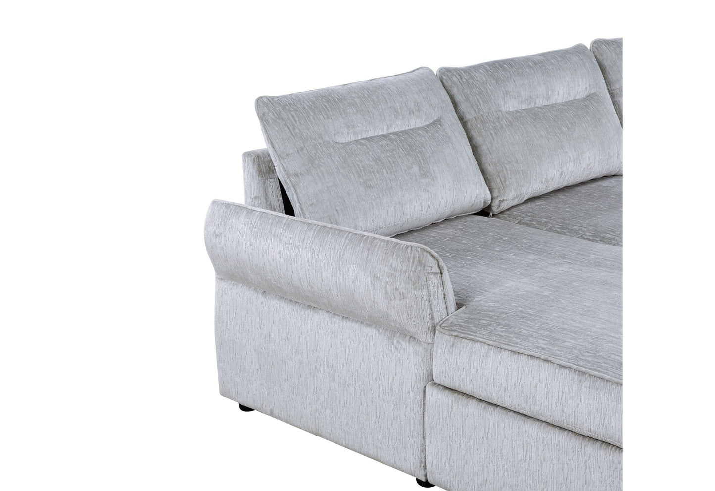 U0301 - Pull Out Sofa Bed - Gray