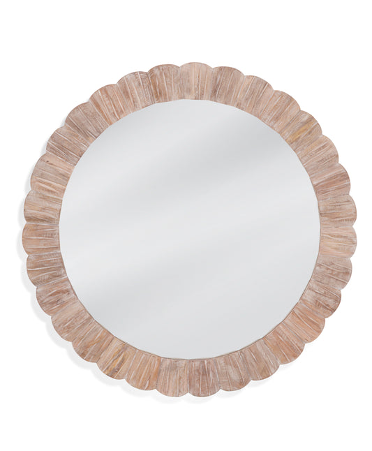 Jacque - Wall Mirror - Light Brown