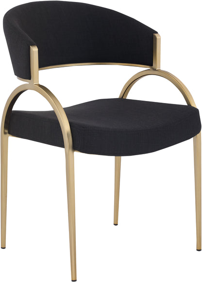 Privet - Dining Chair Set - Gold Base